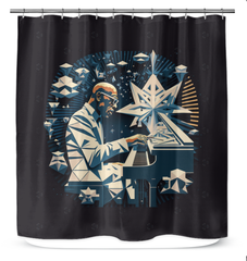 Octave Ombre Shower Curtain