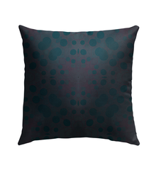 Durable outdoor pillow with Whispering Willows design in patio setting.