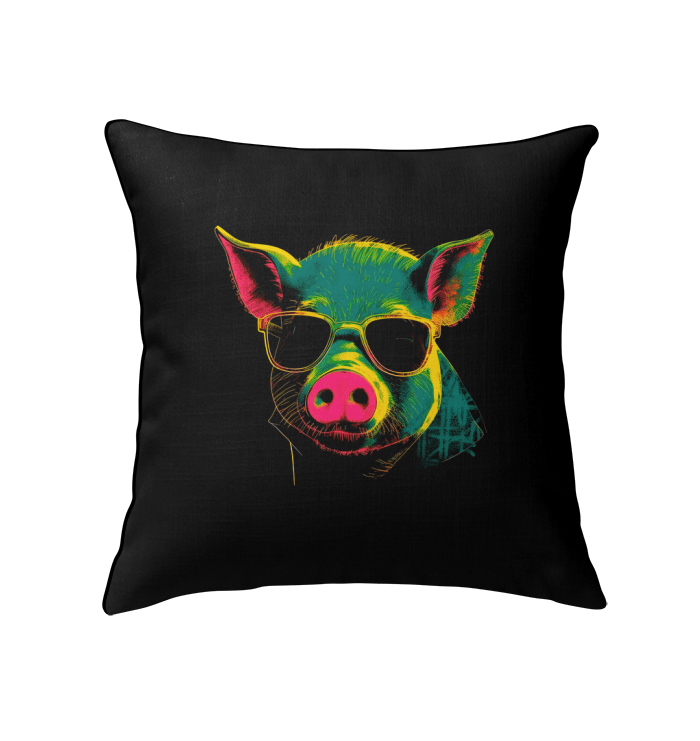 Oink Charm Indoor Pillow - Beyond T-shirts