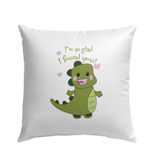 I Found You Outdoor Pillow