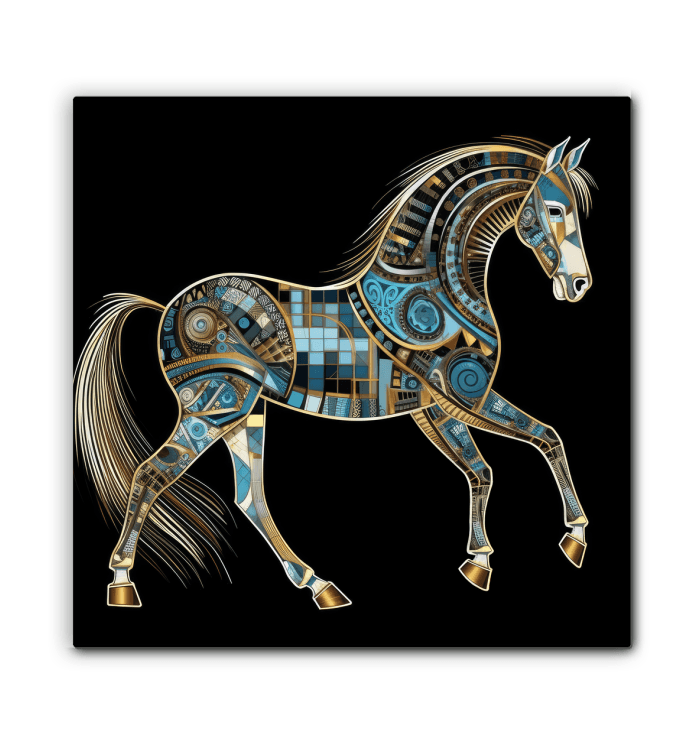 Majestic Horse Mountain Silhouette - Beyond T-shirts