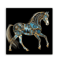 Majestic Horse Mountain Silhouette - Beyond T-shirts