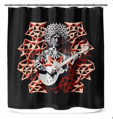 Reggae Rhythms Shower Curtain