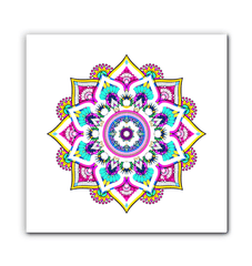 Mandala Ocean Serenity Canvas - Beyond T-shirts