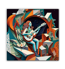 Salsa Swing Wrapped Canvas