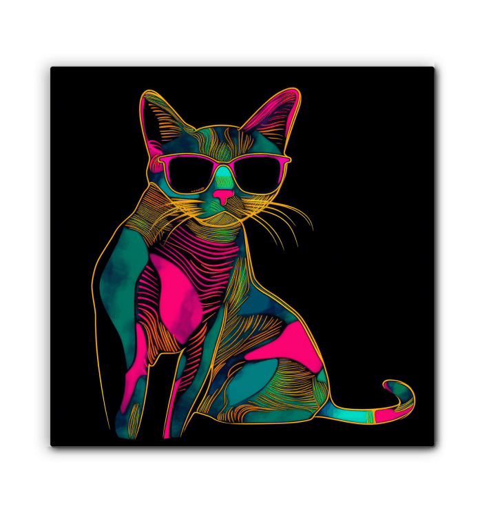 Mysterious Gaze Canvas Print - Beyond T-shirts