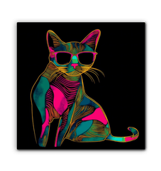 Mysterious Gaze Canvas Print - Beyond T-shirts