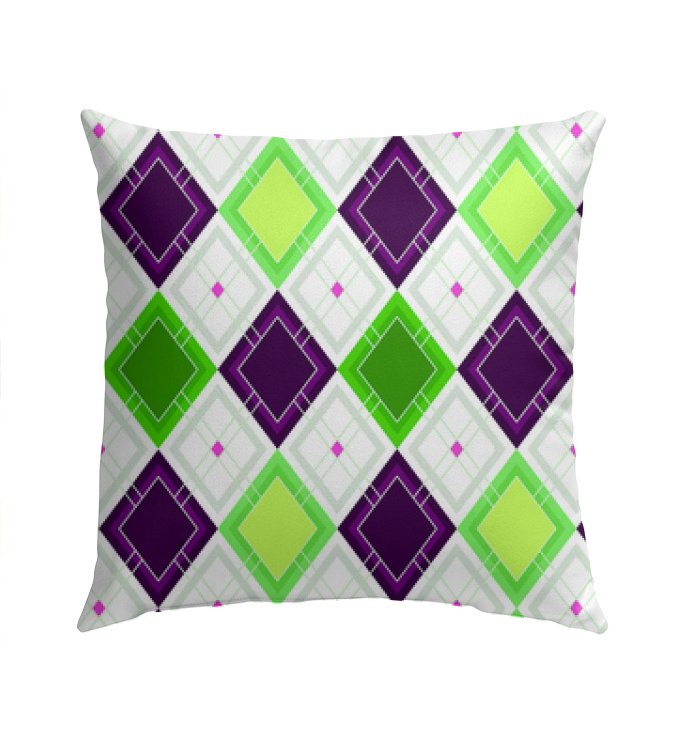 Dazzling Diamond Dreams Outdoor Pillow