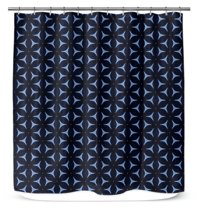 Nordic Winter Wonderland Shower Curtain