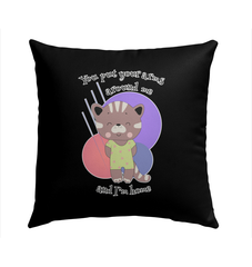 You Put Your Arms Around Me Outdoor Pillow