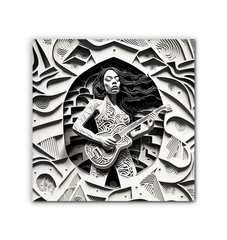 Bluegrass Roots Wrapped Canvas