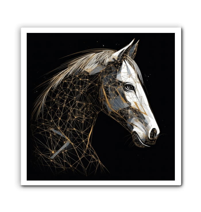 Graceful Horse Water Reflection - Beyond T-shirts