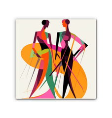 Glamour Graffiti Runway Fusion Canvas - Beyond T-shirts