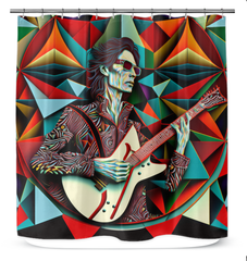 Tempo Tapestry Shower Curtain