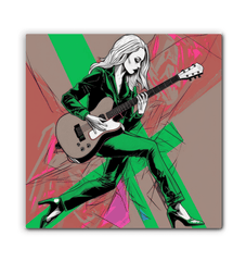 Elegant Couture Charm Wrapped Canvas - Beyond T-shirts