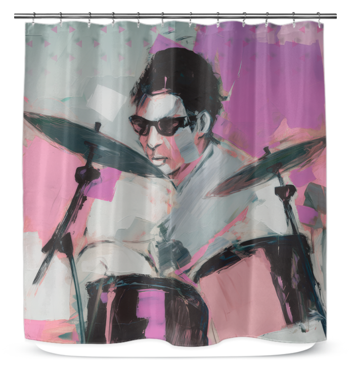 Watercolor Dreams Shower Curtain