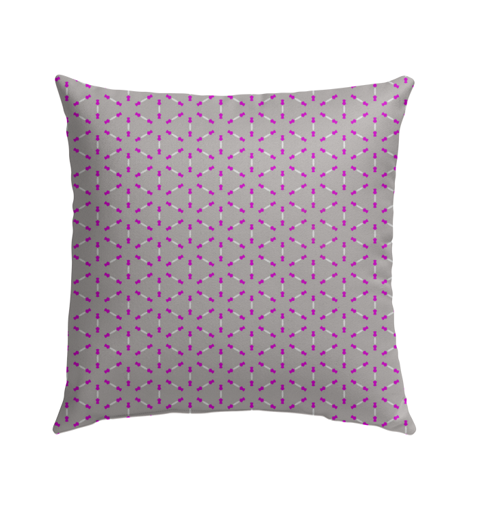 Abstract Elegance Outdoor Pillow