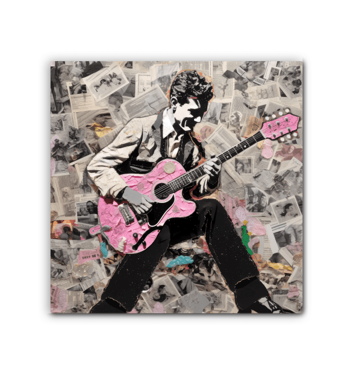 Euphoric Resonance Wrapped Canvas Notes Of Bliss - Beyond T-shirts