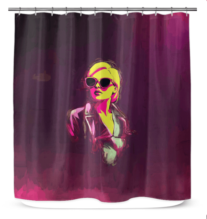 Elegant Fashion Icons Curtain - Beyond T-shirts
