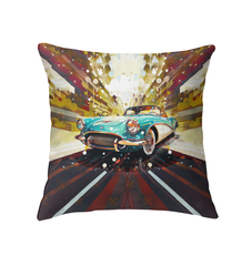 Automotive Abstract Indoor Pillow