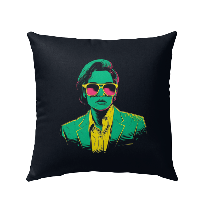 Elegant Canvas Couture Patio Pillow - Beyond T-shirts