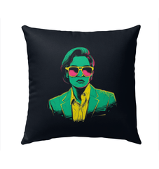 Elegant Canvas Couture Patio Pillow - Beyond T-shirts
