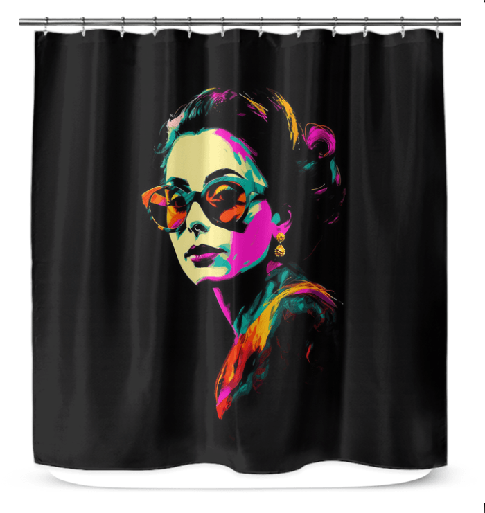Runway Reverie Shower Curtain - Beyond T-shirts