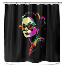 Runway Reverie Shower Curtain - Beyond T-shirts