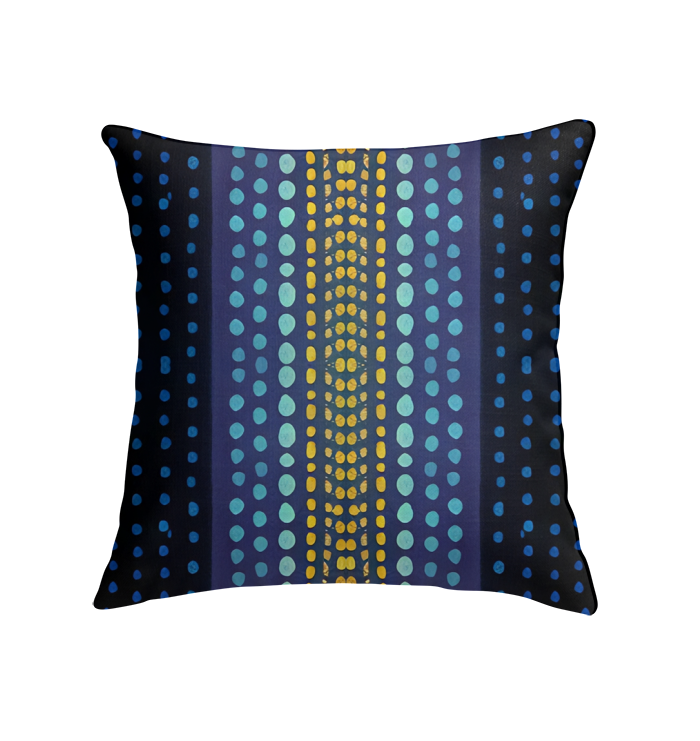 Stylish Urban Grandeur Indoor Pillow in a modern living room setting.