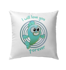 Love You Forever Outdoor Pillow