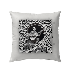 Lyrical Landscape Outdoor Pillow