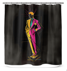 Artistic Runway Shower Curtain - Beyond T-shirts