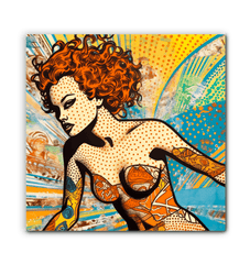 Surfing 5 24 Canvas with ocean wave design