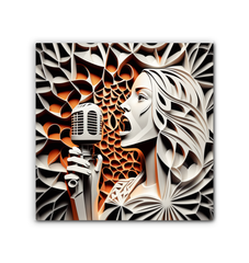 Hip Hop Beat Street Wrapped Canvas
