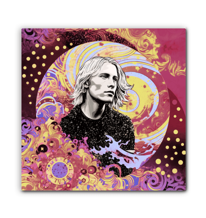 Surfing Vitality Canvas Print - Beyond T-shirts