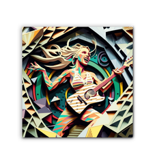 Melody Montage Wrapped Canvas