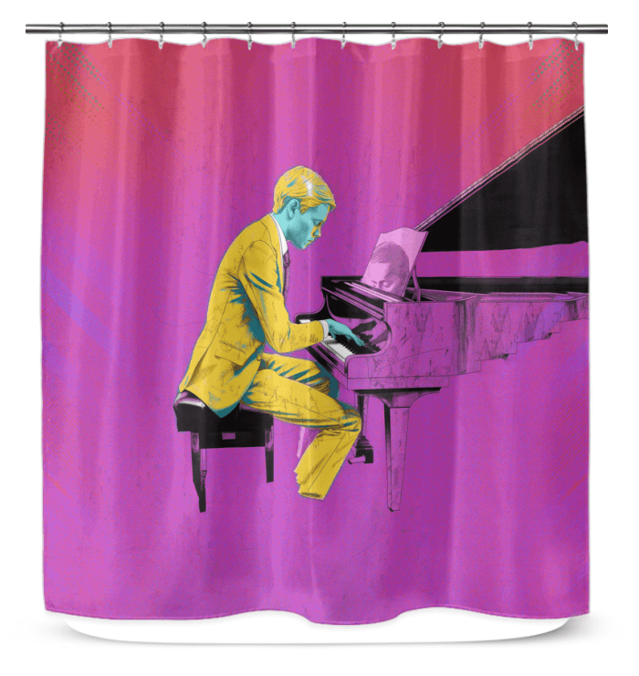 Opera Glamour Shower Curtain - Beyond T-shirts