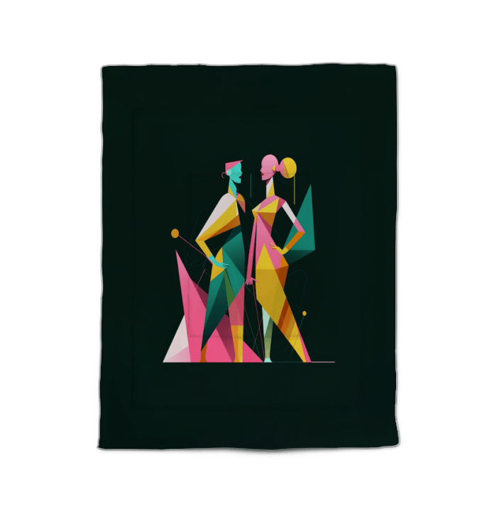 Vogue Vision Ambiance Fashion Art Comforter - Beyond T-shirts