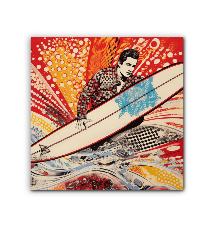 Eternal Surfing Canvas Print - Beyond T-shirts