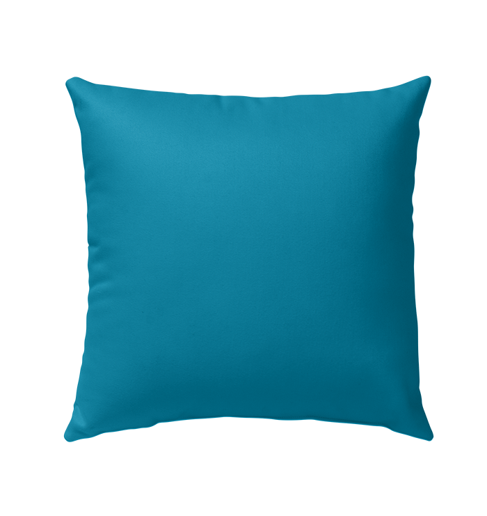 Vibrant coral reef design on outdoor pillow for patio decor.