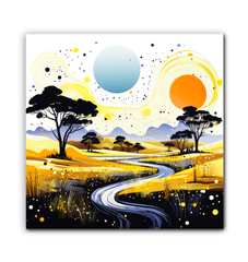 Enchanting Ecosystem Rainforest Canvas