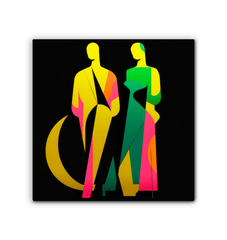 Graffiti Couture Canvas Print - Beyond T-shirts