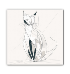 Playful Cat Yarn Tangle Canvas - Beyond T-shirts