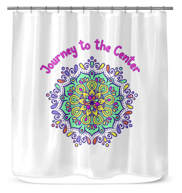 Moon Phases Mandala Curtain - Beyond T-shirts