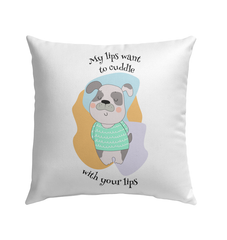 Cuddle With You Outdoor Pillow