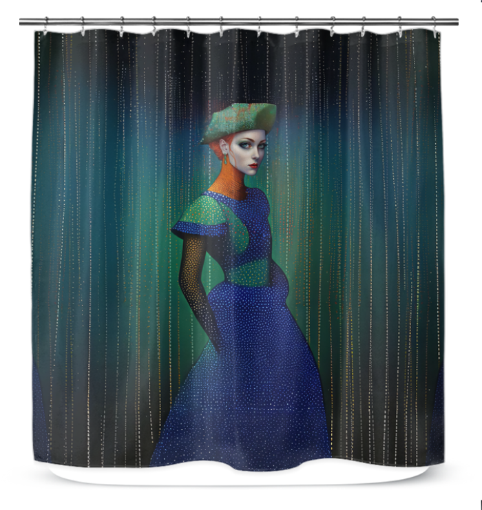 Stylish Zen Shower Curtain for Bathroom Décor