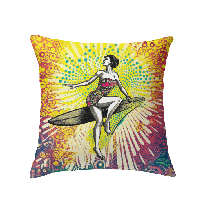 Surfing 1 13 Indoor Pillow - Beyond T-shirts