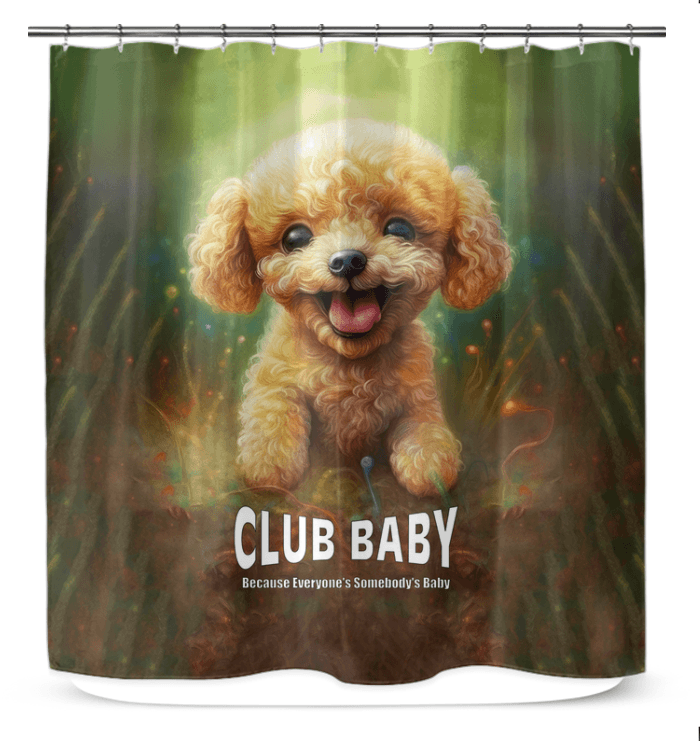 CB3-100 Shower Curtain Bathroom Decor