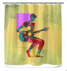 Fashion Fusion Runway Shower Curtain - Designer Delight - Beyond T-shirts