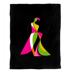 Fusion of Colors Asleep Fashion Art Duvet Cover